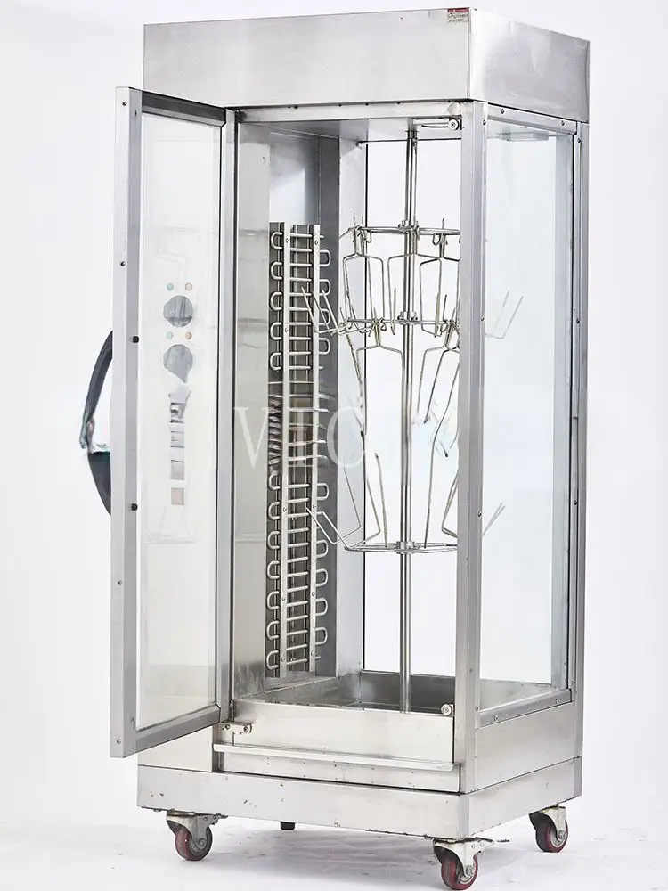 Stainless steel duck rotisserie oven electric commerical chicken roaster