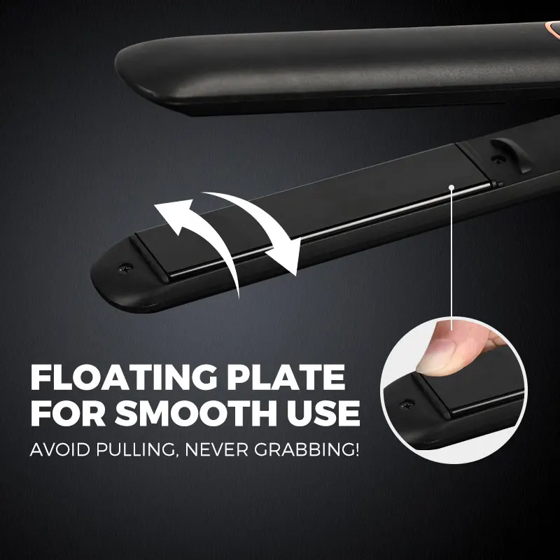 Hair Straightener Custom Logo Irons Professional Nano Titanium Pro Flat Iron Wholesale Private Label Flat Iron