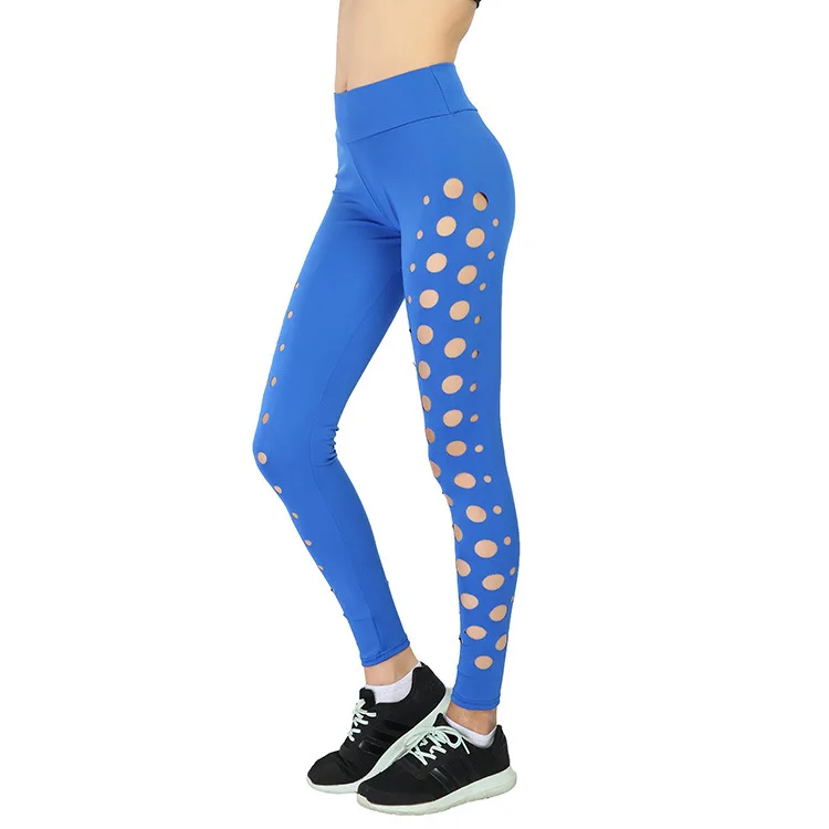 Nylon and Spandex tights Custom high waisted workout fitness women yoga leggings with pocket Quick drying sport gym yoga pants