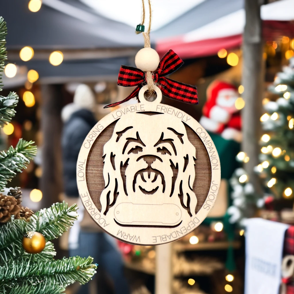 XCXCH1619 Maltese V2 Long Hair UV Printed Graphics