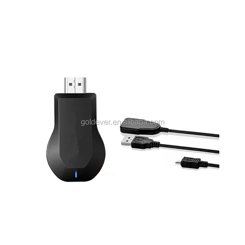 factory HD miracast manufacturer easy sharing wireless TV dongle 2.4G mirascreen M2 plus