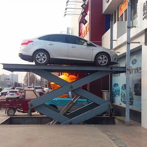 2.5 Ton Movable 4 Level Hydraulic Home Single Post Car Lift Domestique Hydraulic Car Lift Price