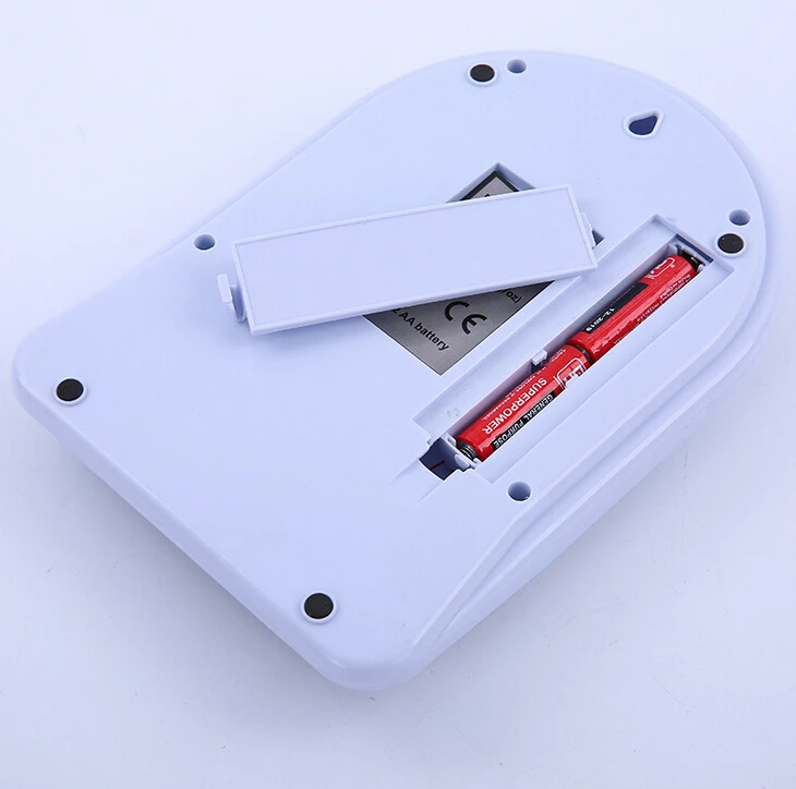 ABS plastic cheap electronic kitchen weighing scale white