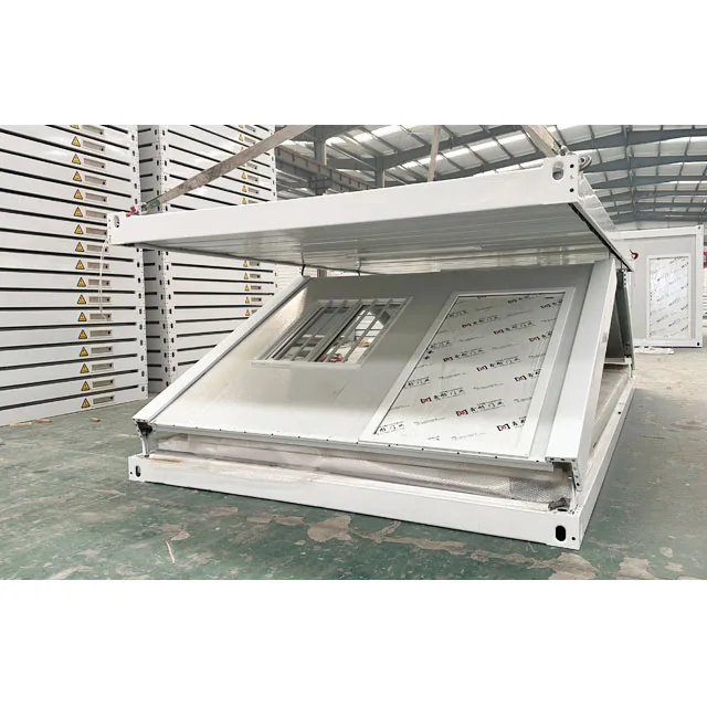 Mobile Modern China Ready Made 40 feet  or 20 feet Shipping Prefab Fold Able Container Portable Tiny House For Office And Hotel