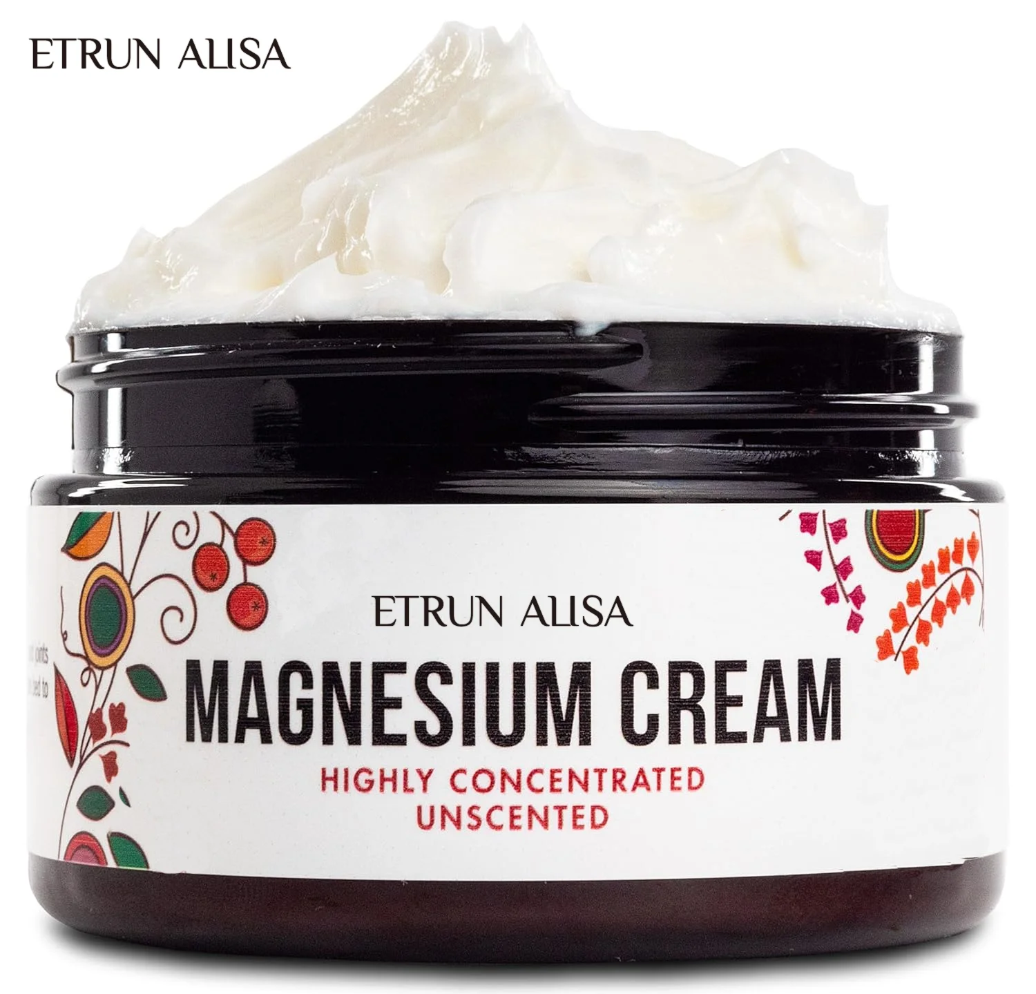 ETRUN ALISA private label Magnesium Chloride relax Body cream Good Night Cream for sore muscles & stiff joints