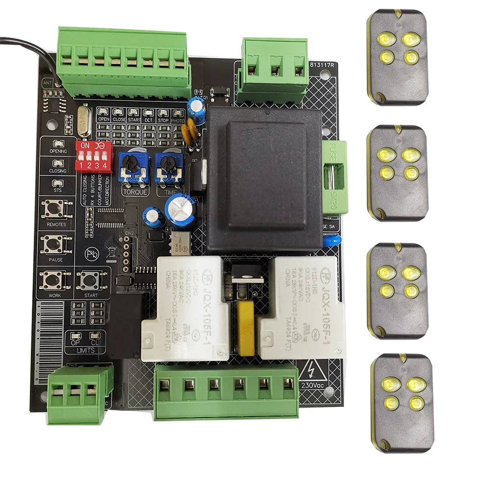 Universal Control Board PCB Auto Sliding Gate Opener Circuit Board