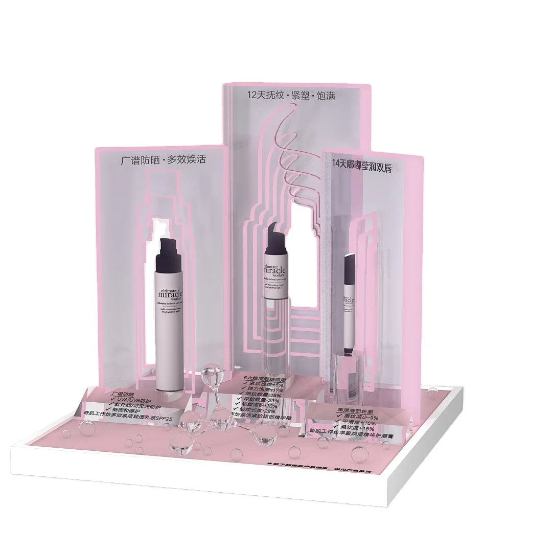 wholesale cosmetic makeup display Holder for shop owner