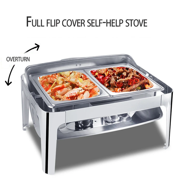 Прямая поставка с завода электрическая нагревательная Буфетная плита из нержавеющей стали со стеклянной крышкой оборудование буфетные блюда