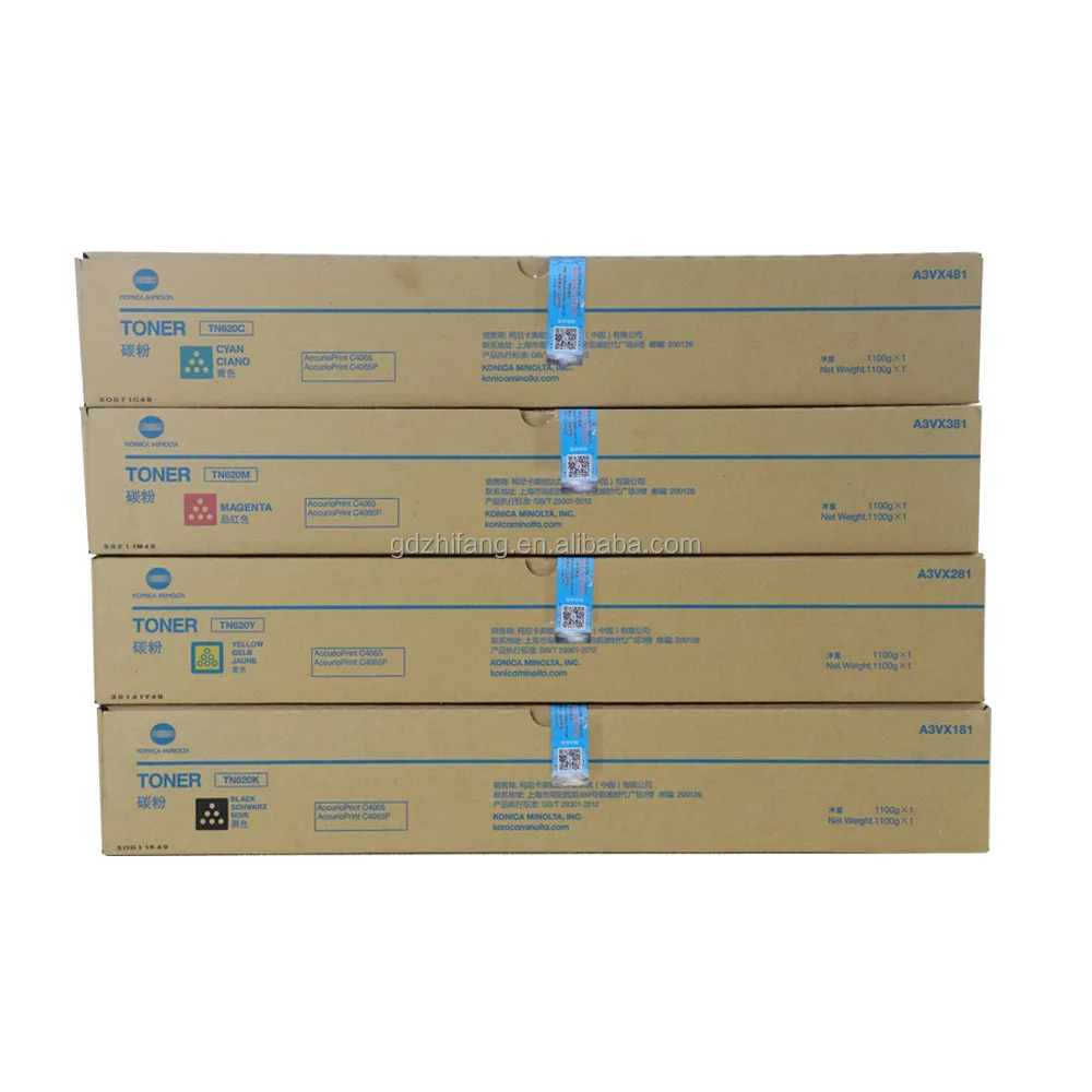 Оригинальная китайская версия Zhifang для тонера Konica Minolta C4065 C4065P TN620