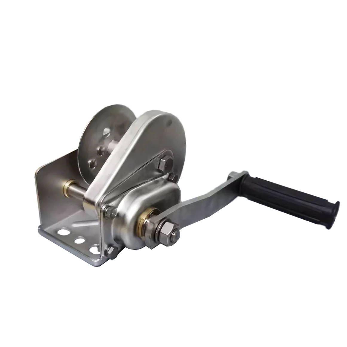 Top Quality 800LBS Self Braking Hand Winch Stainless Steel 304 for Sea Boat Winch