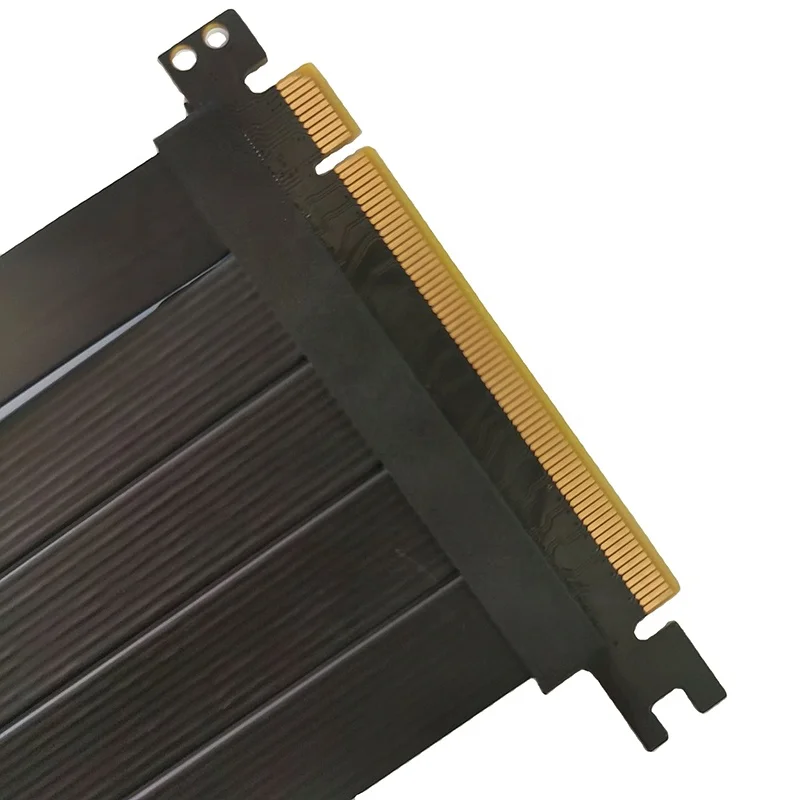 Durable PCIE Riser X16 Extender Full Speed Running RTX PCI Express 3.0 180 Degrees Flexible Graphics Card Cable