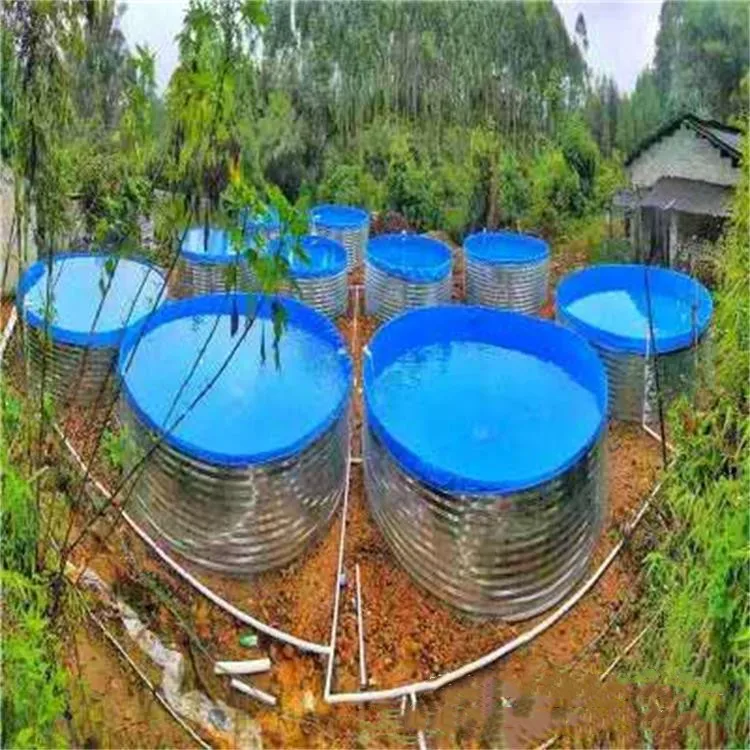 New Product Plastics Portable Indoor Tarpoline Fish Tank Tarpaulin Pond