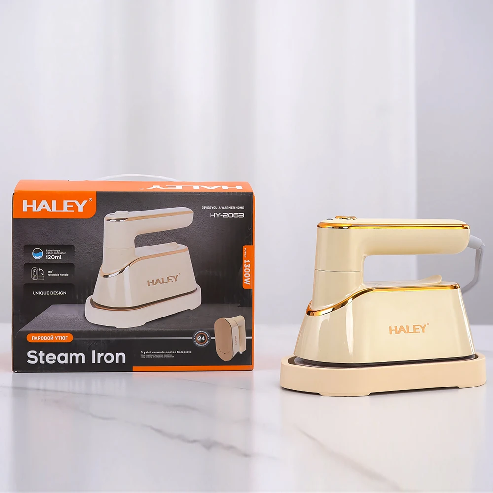HALEY Garment Ironing Machine Handheld Portable Electric Iron Household Mini Rotary Ironing Machine Wet And Dry Travel Iron