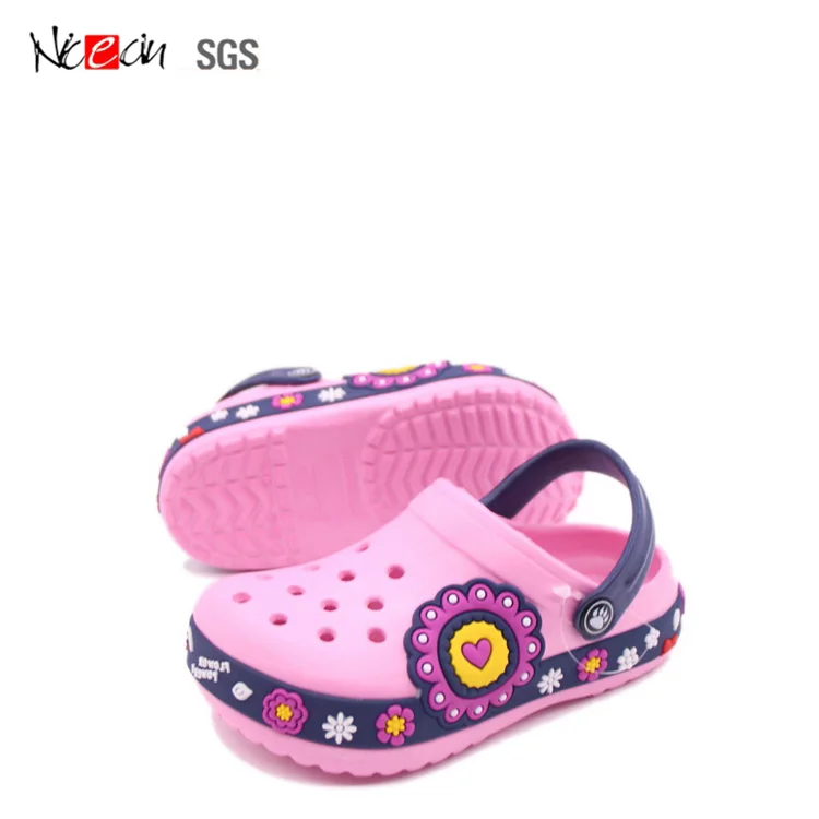 Летние Пластиковые сабо, детские сабо для улицы, новый дизайн, сандалии для девочек, Женская безопасная розовая садовая обувь