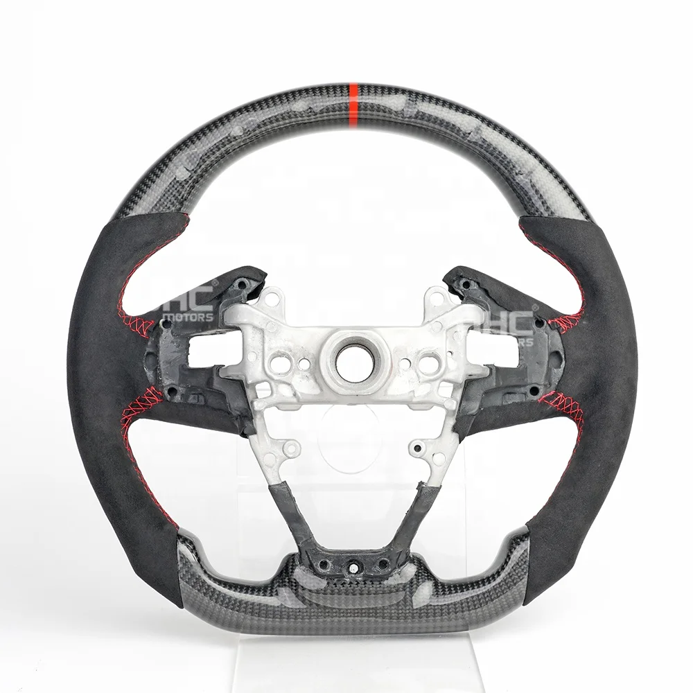 Volante Fibra De Carbono для Gen 10th Type R FK1 FK8 Honda Civic Esportivo 2016 2017 2018 2019 2020 2021