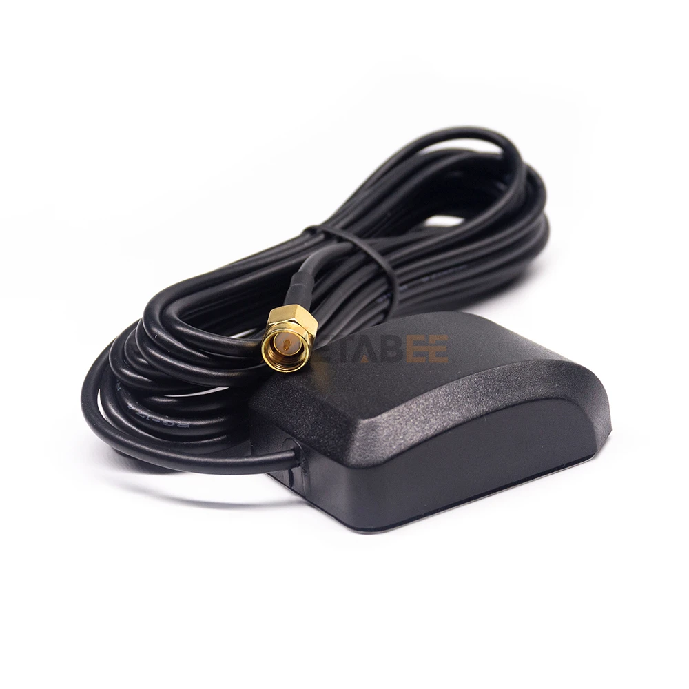 Active Vehicle Patch GPS Antenna with RF Coaxial Connector SMA