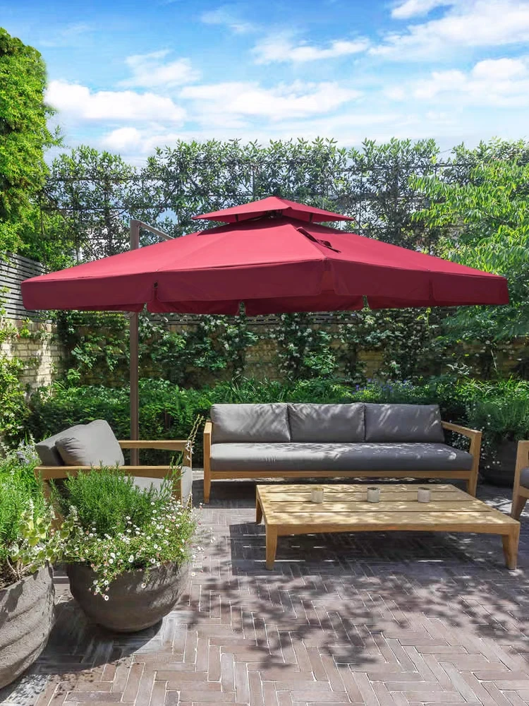 11ft / 3.3M round Parasols Umbrellas Outdoor Cafe Canopy Umbrella Garden