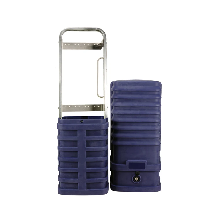 Anear Road Install telecommunication FTTP Pedestal Network  HDPE Pedestal