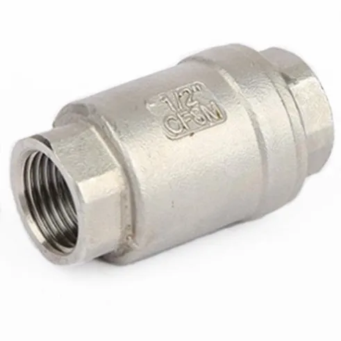 1000WOG H12 stainless steel 304 vertical check valve
