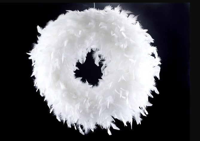 FH429 Decorative Ringneck Pheasant Circular Feather Wreath