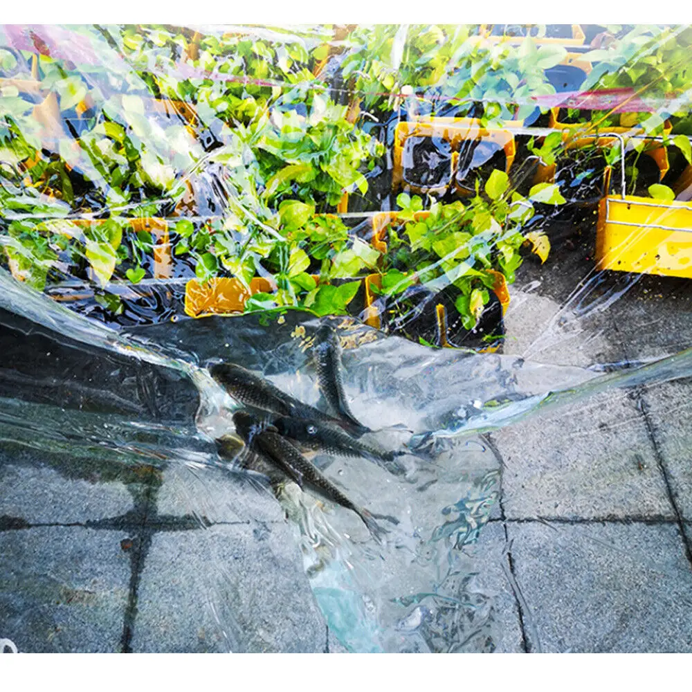 Tarpaulin Roll Heavy Duty Waterproof Tarpaulin Tear-resistant High-density PVC Tarp for Tent Garden PVC Pvc Coated Other Fabric