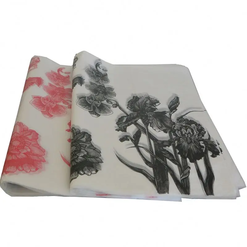 
Custom printed 100% hemp tissue paper 