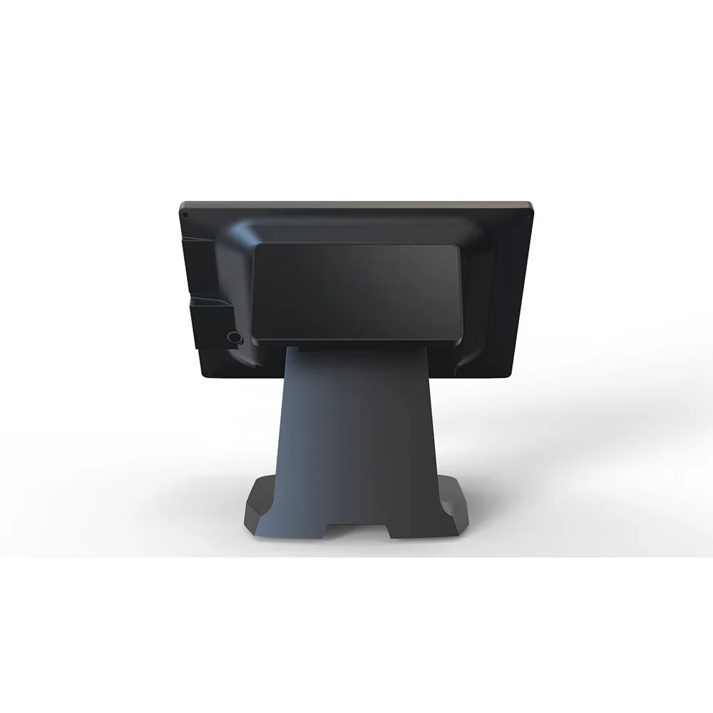 DLSUM-TP 15 inch android pos terminal Windwos&Android led display screen stand customer service waterproof system restaurant