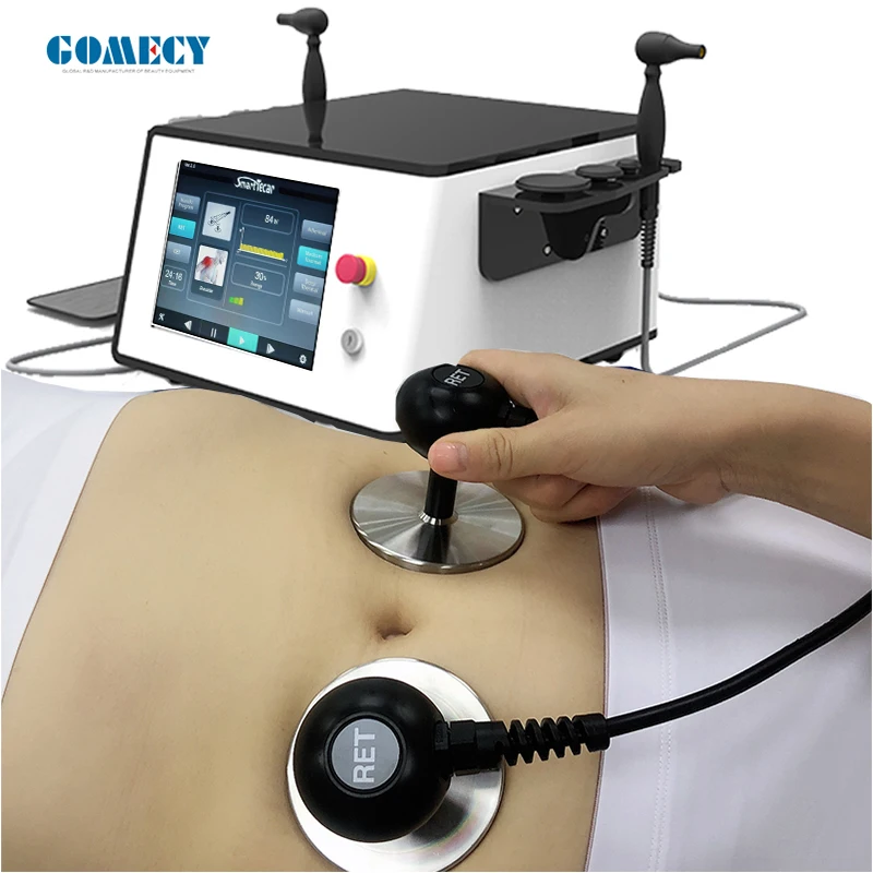 Portable tecar terapia physiotherapy pain relief physical therapy machine/Tecar terapia diathermy shockwave physiotherapy device