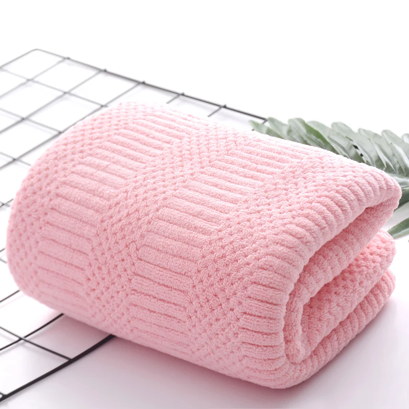bulk absorbable coral fleece microfiber blanket or bath towel