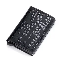 Slim Aluminum RFID Credit card Holder with integrated card pop-up Technology Secure your Credit Cards with Style