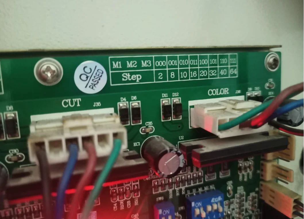 Embroidery machine spare parts  computer card