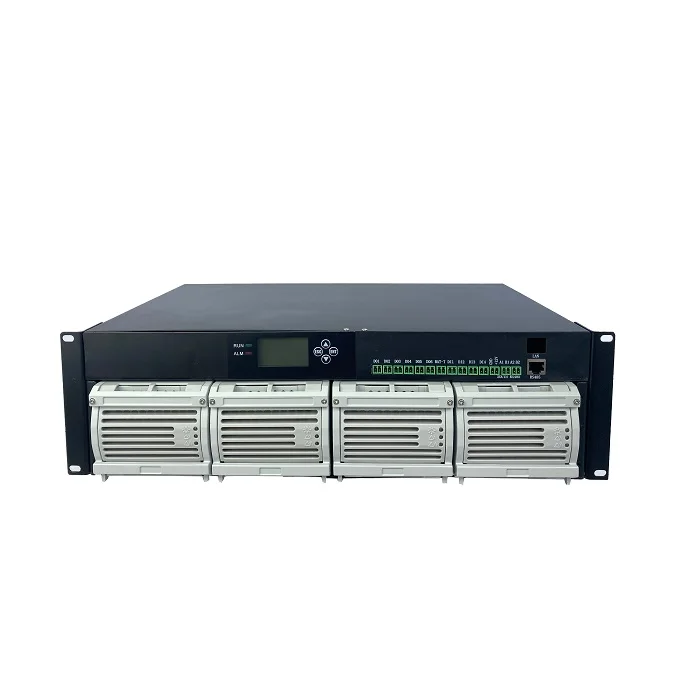 Высокочастотная защита от перегрузки 220 вход 48 В постоянного тока выход 50 А 3U стойка Монтажная Промышленная Автоматизация телекоммуникационная выпрямительная система