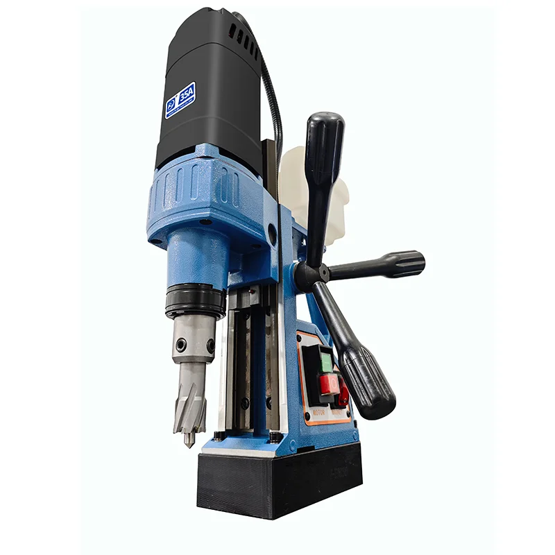 Simple Operating RJ-35A 35mm Drill Magnet Portable Smart Magnetic Drilling Machine for Bits