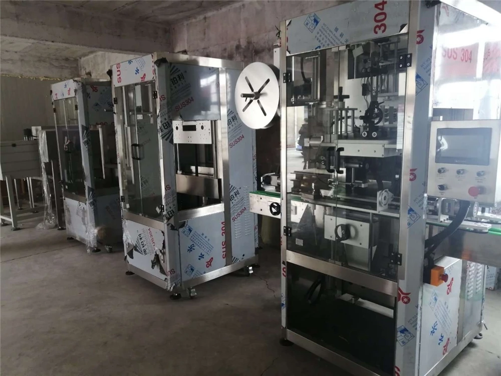 Пластиковая быстрая круглая автоматическая термоусадочная втулка аппликатор для этикеток пластиковые машины на бутылки с водой сделано в Китае