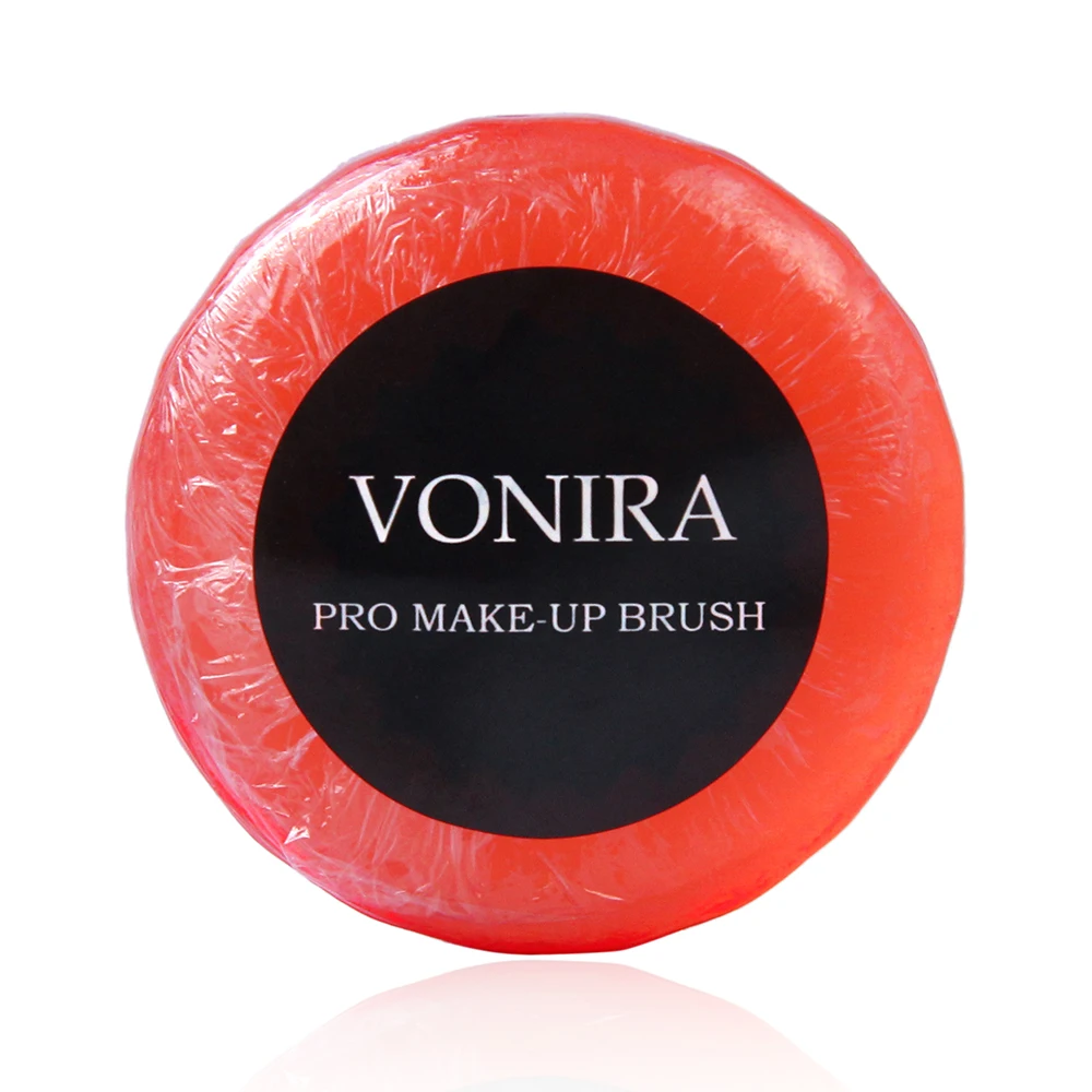 Vonira Beauty Luxury Vegan Cleanser Makeup Brush Solid Soap Cleansing Shampoo Anti bacterial Makeup Brush Soap Cleaner Tools