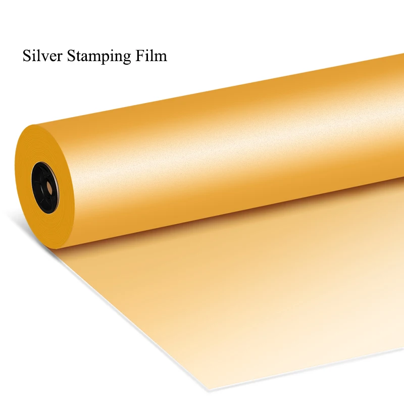 75um Dtf Pet Film Roll Gold 30cm 33cm 60cm Dtf Film For Dtf Heat Transfer