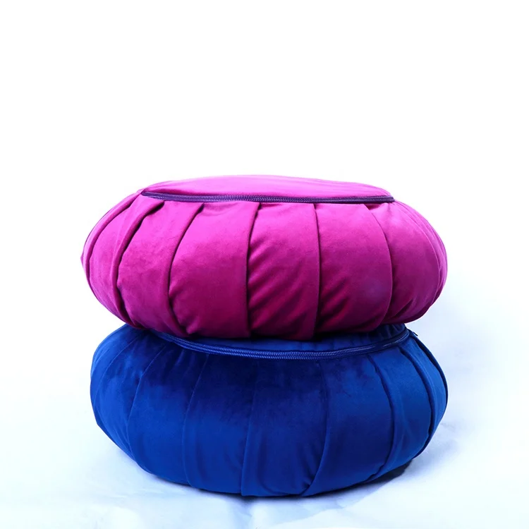 Многофункциональная подушка круглой формы для йоги zafu buckwheat