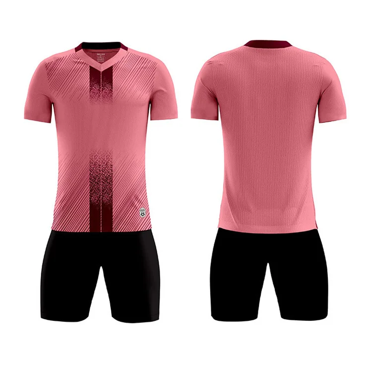 Youth Football Uniforms Soccer sublimation Referee Jersey Uniforms Short Sleeve men soccer wear