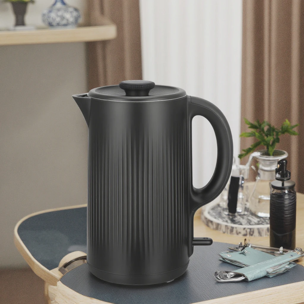 Factory Direct Electric Kettle Stainless Steel and Plastic Housing Cordless Jug for Household and Hotel Use