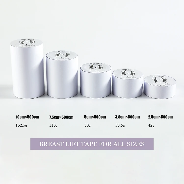 Breathable Transparent Breast Lift Tape Push Up Stick Bra for Big Breast Medical Athletic Invisible Body Tape