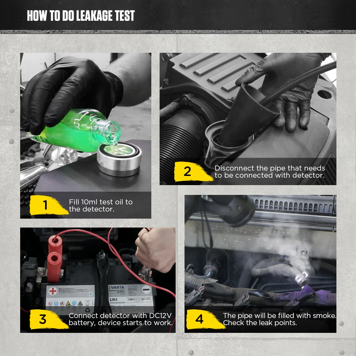 Autool Sdt-206 Auto Engine Leak Tester Leak Test Machine Stop Car Leak Oem,odm Custom Logo Manufacturer Oem / Odm Service