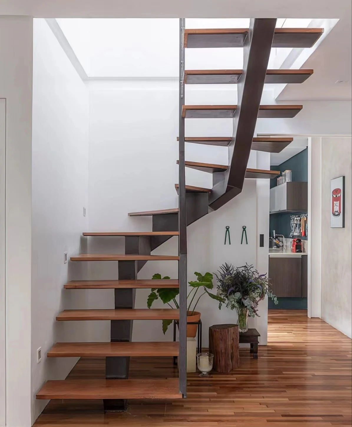 Building Standard Marble Curved Staircase Glass And Wood Stairs Design