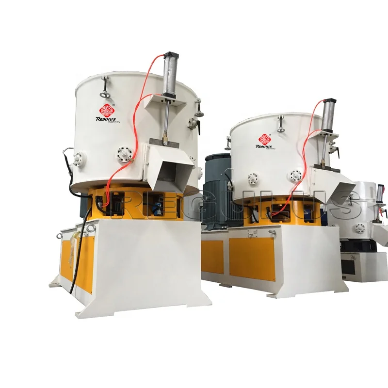 Машина для переработки пластика, денсификатор, агломератор, пленочная агломерационная машина, выход 1000 кг/ч