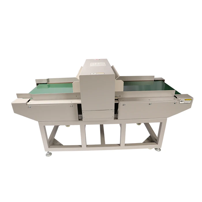 Food Processing Metal Needle Detectors Conveyor Belt Food Industry Cake Biscuits Rice Double Heads Metal Needle Detector