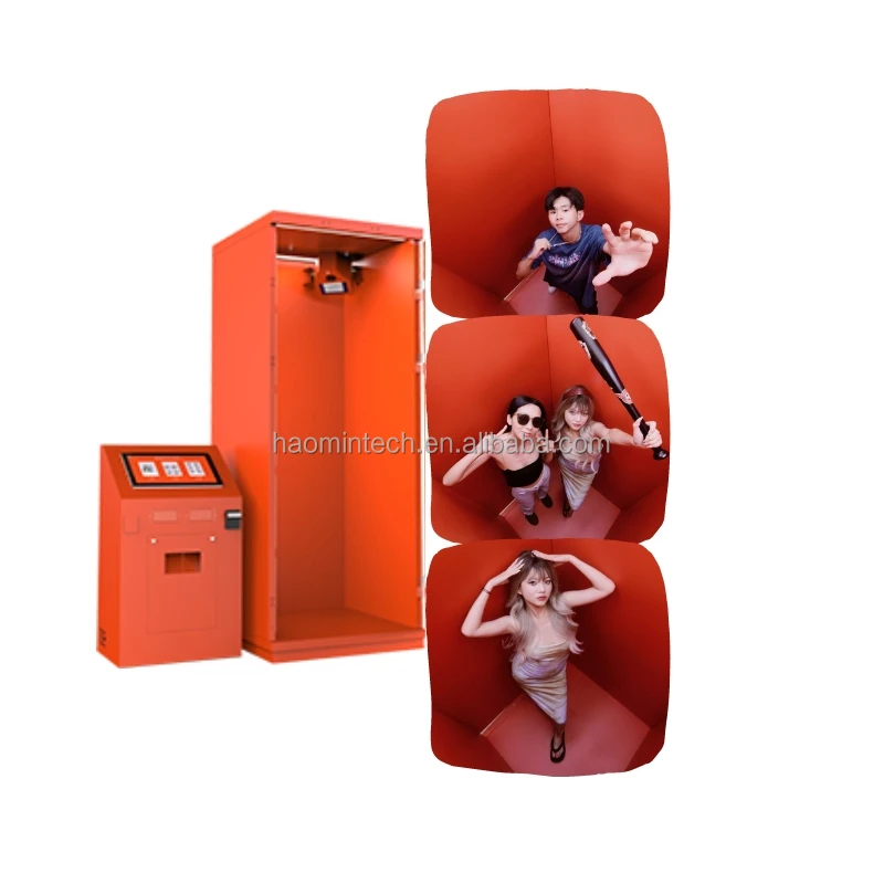 Overhead Photo Booth 360 Photo Booth for Party Wedding Automatic Spinning 360 Camera Photobooth Machine