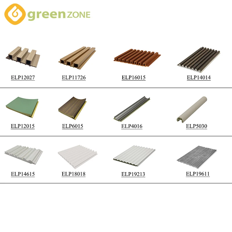 fireproof cladding panels white high quality interior wpc fluted wall panel