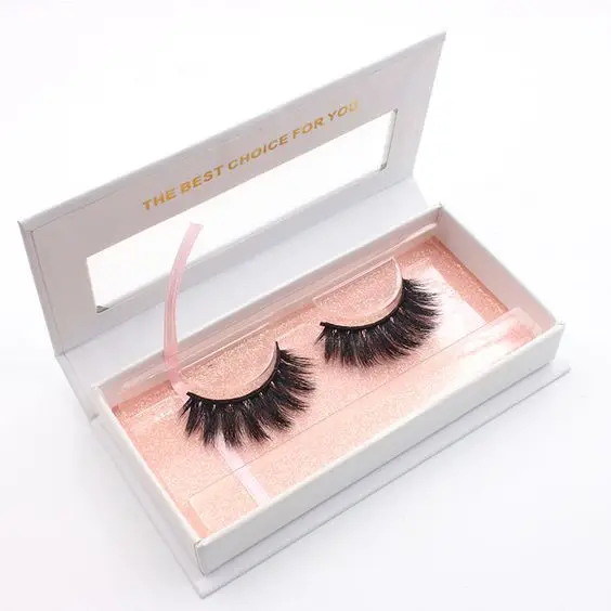 Hot Sale Printable Eyelash Paper Box for Gift Marble Card Paper Magnetic Eyelash Boxes Custom Logo Design 2020