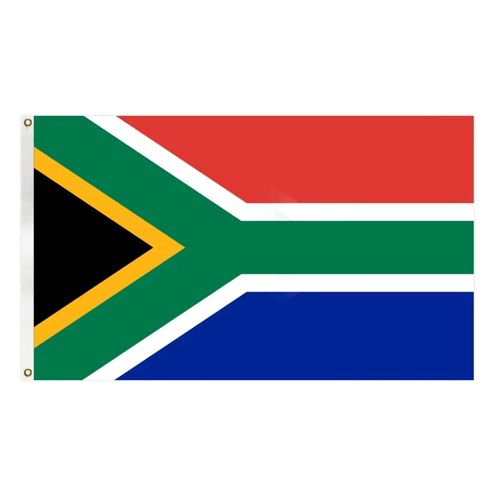 Custom 3X5ft High Quality  Flag Logo South African Flag Printing Flag With Individual Package
