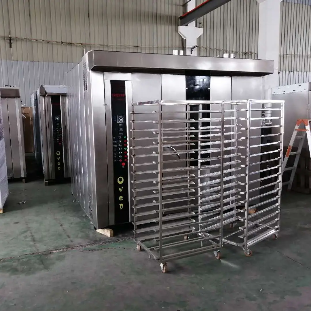 Best Price Supplier Rotary Furnace Rotary Oven With 32 Trays Industrial Bread Rotary Oven With Low Price