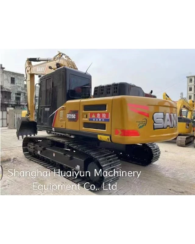 21-тонный гусеничный экскаватор высокого качества Sany SY215C подержанный